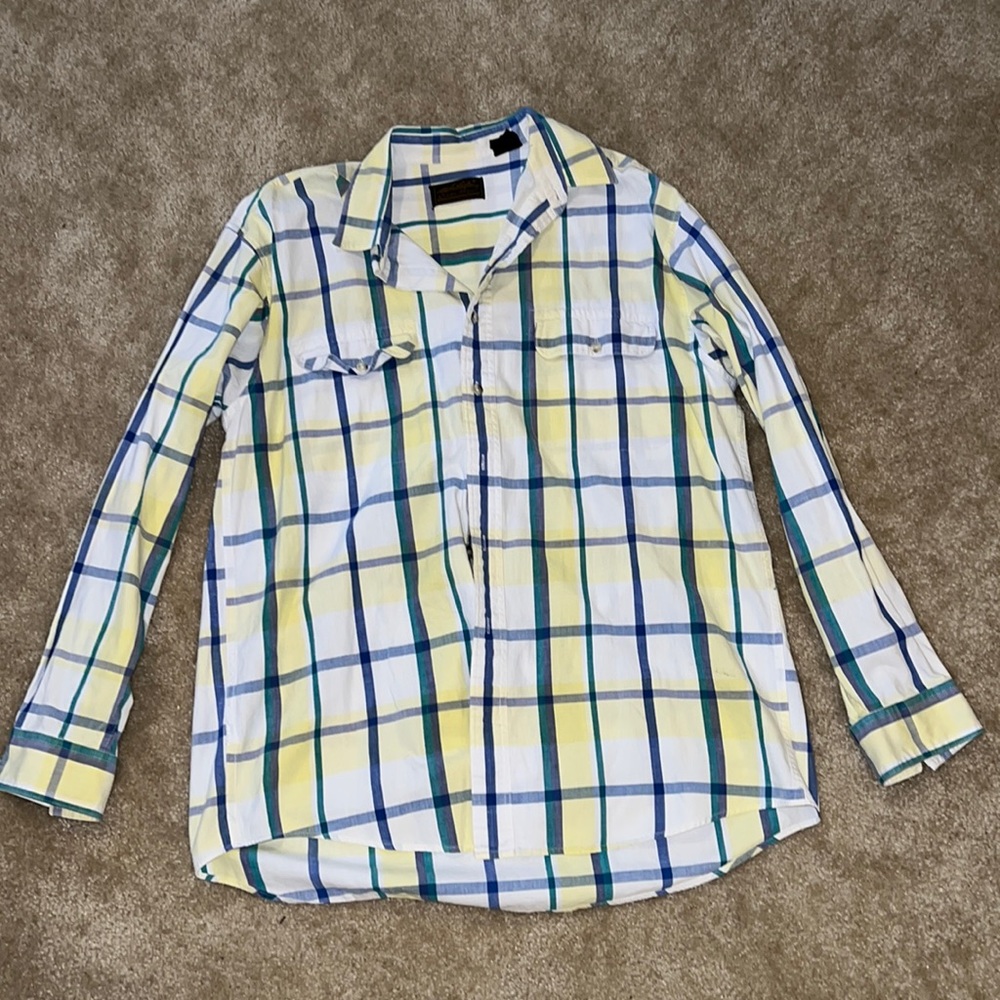 MENS EDDIE BAUER BUTTON UP